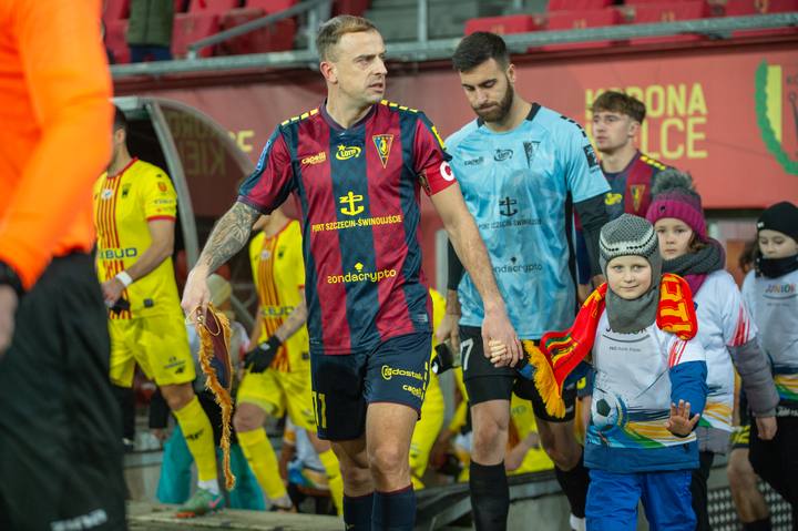Football. PKO BP Ekstraklasa. Korona Kielce - Pogon Szczecin. 09.12.2024