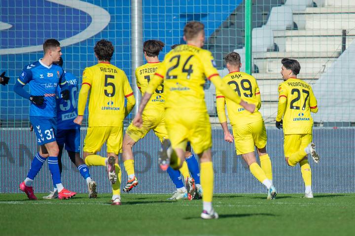 Football. PKO BP Ekstraklasa. Korona Kielce - Motor Lublin. 09.02.2025