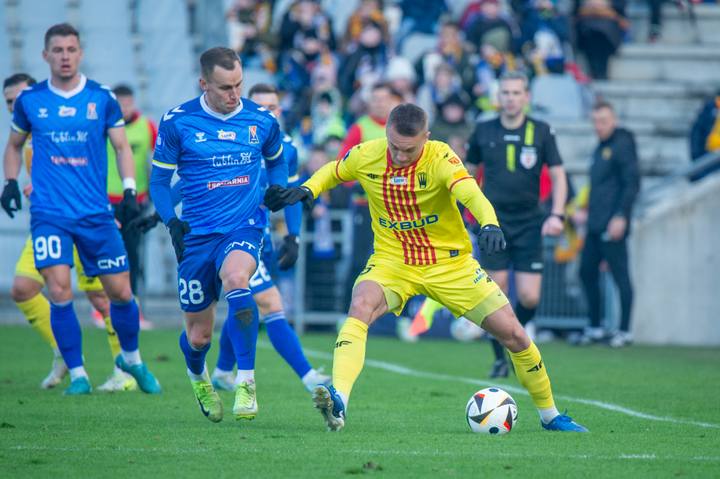 Football. PKO BP Ekstraklasa. Korona Kielce - Motor Lublin. 09.02.2025