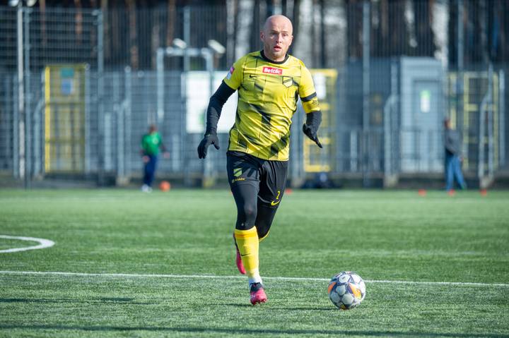 Football. Betclic 1/2 Liga. Stal Stalowa Wola - KS Wieczysta Krakow. 07.02.2025