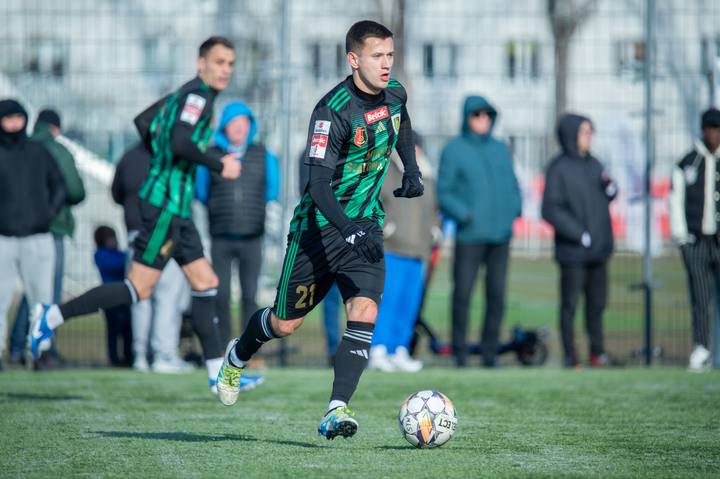 Football. Betclic 1/2 Liga. Stal Stalowa Wola - KS Wieczysta Krakow. 07.02.2025