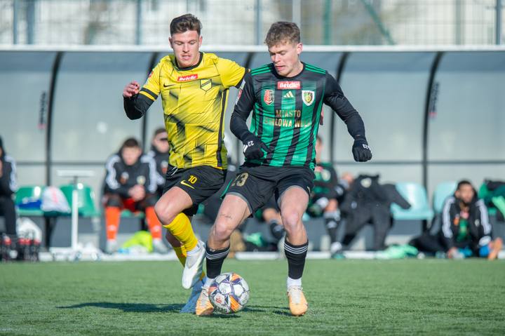 Football. Betclic 1/2 Liga. Stal Stalowa Wola - KS Wieczysta Krakow. 07.02.2025