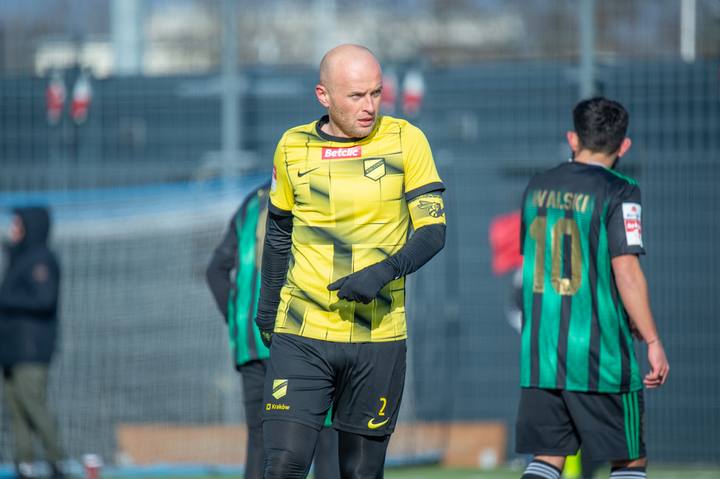 Football. Betclic 1/2 Liga. Stal Stalowa Wola - KS Wieczysta Krakow. 07.02.2025