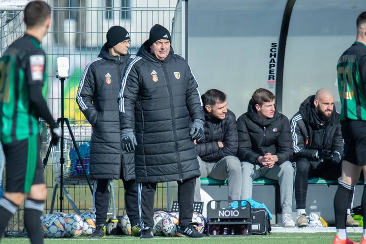 Football. Betclic 1/2 Liga. Stal Stalowa Wola - KS Wieczysta Krakow. 07.02.2025