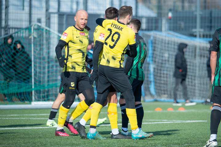 Football. Betclic 1/2 Liga. Stal Stalowa Wola - KS Wieczysta Krakow. 07.02.2025