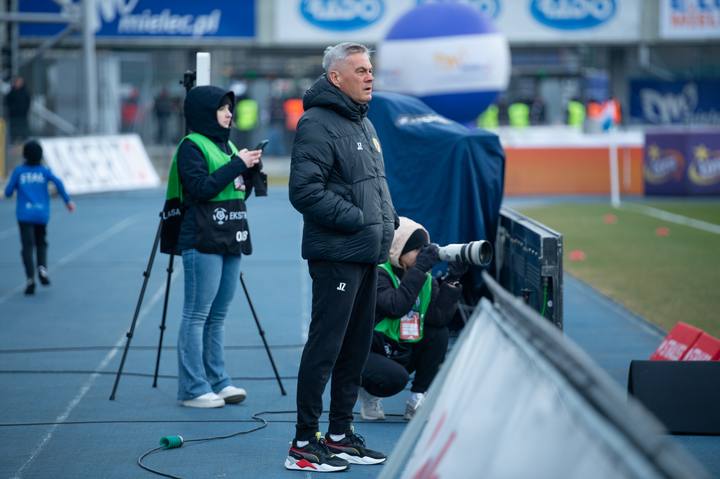 Football. PKO BP Ekstraklasa. Stal Mielec - Korona Kielce. 01.03.2025
