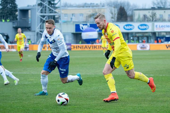 Football. PKO BP Ekstraklasa. Stal Mielec - Korona Kielce. 01.03.2025