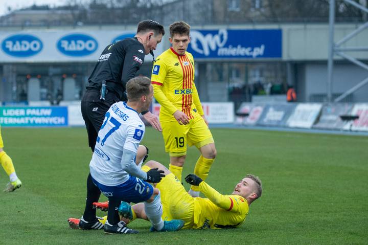 Football. PKO BP Ekstraklasa. Stal Mielec - Korona Kielce. 01.03.2025