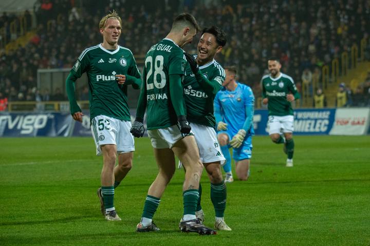 Football. PKO BP Ekstraklasa. Stal Mielec - Legia Warsaw. 01.12.2024