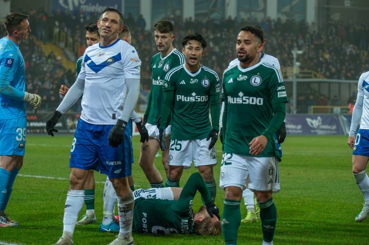 Football. PKO BP Ekstraklasa. Stal Mielec - Legia Warsaw. 01.12.2024