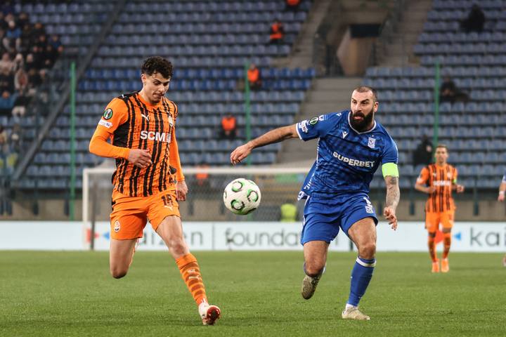 Football. UEFA Conference League. Shakhtar Donetsk - Lech Poznan. 19.03.2026