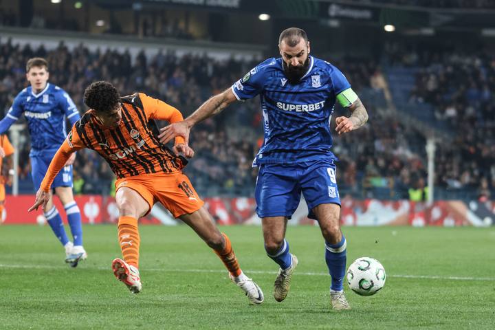 Football. UEFA Conference League. Shakhtar Donetsk - Lech Poznan. 19.03.2026