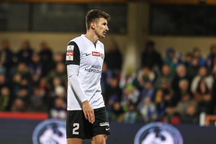 Football. Betclic I Liga. Puszcza Niepolomice - Slask Wroclaw. 21.03.2026