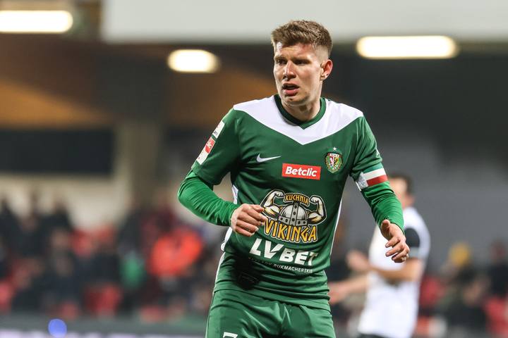 Football. Betclic I Liga. Puszcza Niepolomice - Slask Wroclaw. 21.03.2026