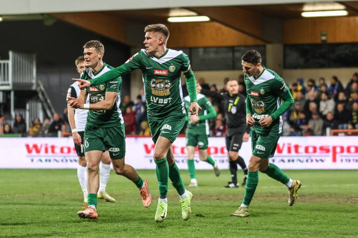 Football. Betclic I Liga. Puszcza Niepolomice - Slask Wroclaw. 21.03.2026