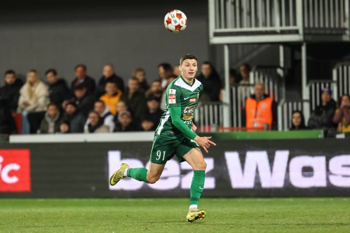 Football. Betclic I Liga. Puszcza Niepolomice - Slask Wroclaw. 21.03.2026