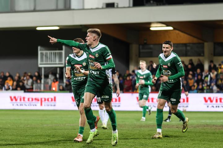 Football. Betclic I Liga. Puszcza Niepolomice - Slask Wroclaw. 21.03.2026