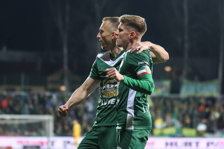 Football. Betclic I Liga. Puszcza Niepolomice - Slask Wroclaw. 21.03.2026