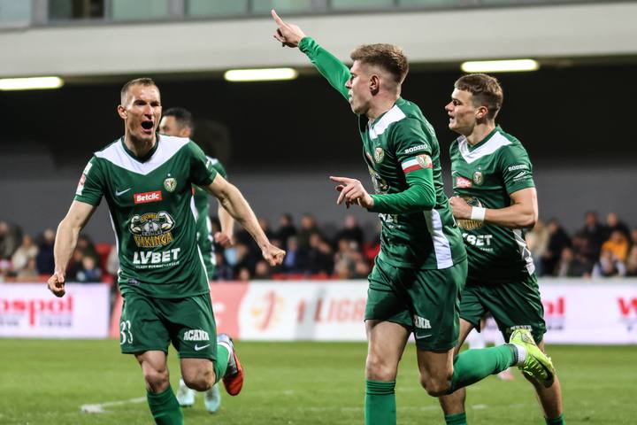 Football. Betclic I Liga. Puszcza Niepolomice - Slask Wroclaw. 21.03.2026