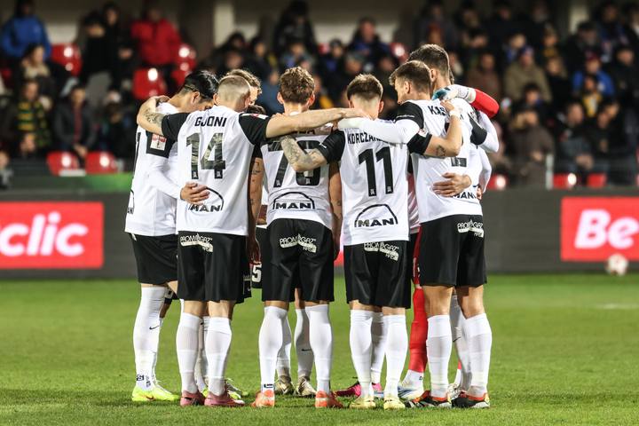 Football. Betclic I Liga. Puszcza Niepolomice - Slask Wroclaw. 21.03.2026