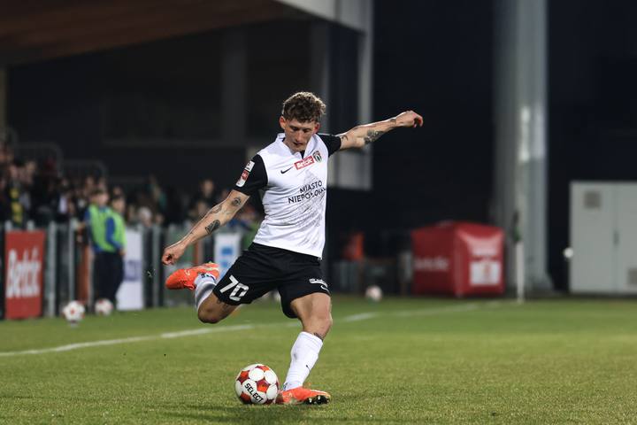 Football. Betclic I Liga. Puszcza Niepolomice - Pogon Siedlce. 06.03.2026