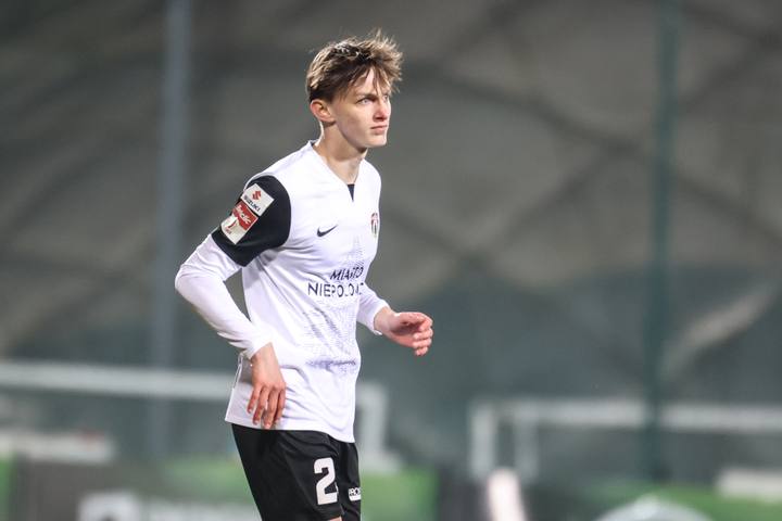 Football. Betclic I Liga. Puszcza Niepolomice - Pogon Siedlce. 06.03.2026