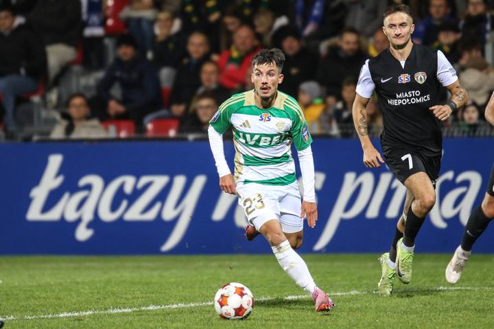 Football. STS Puchar Polski. Puszcza Niepolomice - Lechia Gdansk. 29.10.2025