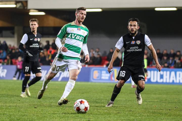 Football. STS Puchar Polski. Puszcza Niepolomice - Lechia Gdansk. 29.10.2025