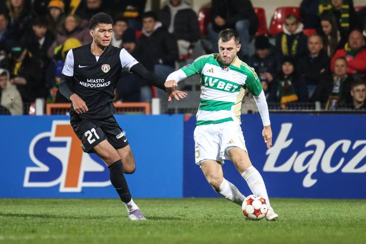 Football. STS Puchar Polski. Puszcza Niepolomice - Lechia Gdansk. 29.10.2025