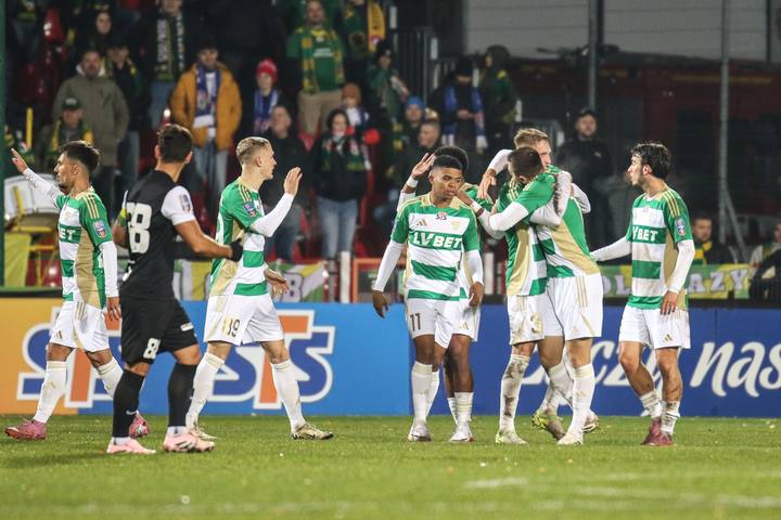 Football. STS Puchar Polski. Puszcza Niepolomice - Lechia Gdansk. 29.10.2025