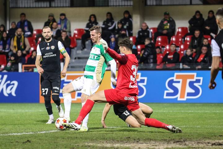 Football. STS Puchar Polski. Puszcza Niepolomice - Lechia Gdansk. 29.10.2025