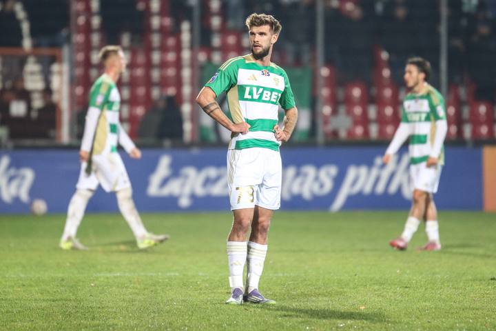 Football. STS Puchar Polski. Puszcza Niepolomice - Lechia Gdansk. 29.10.2025