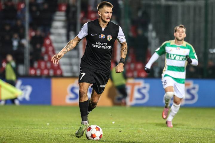 Football. STS Puchar Polski. Puszcza Niepolomice - Lechia Gdansk. 29.10.2025