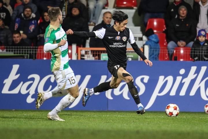 Football. STS Puchar Polski. Puszcza Niepolomice - Lechia Gdansk. 29.10.2025