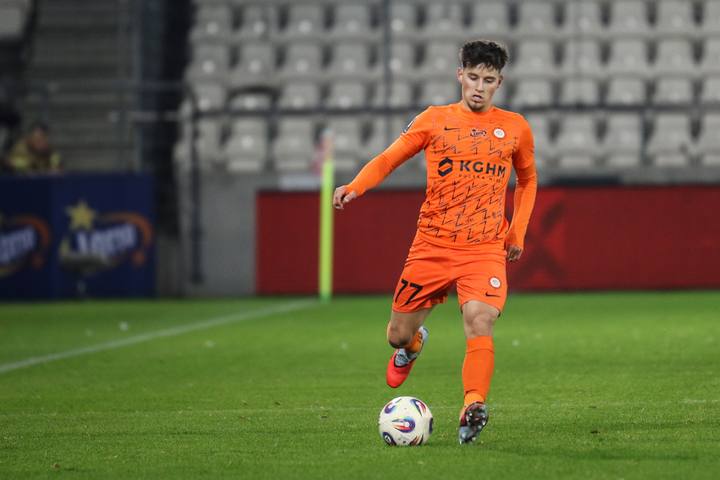 Football. PKO BP Ekstraklasa. Cracovia - KGHM Zaglebie Lubin. 03.11.2025