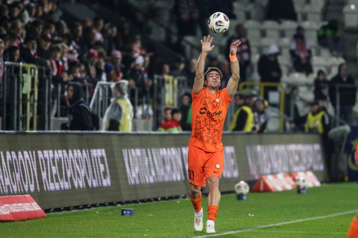 Football. PKO BP Ekstraklasa. Cracovia - KGHM Zaglebie Lubin. 03.11.2025