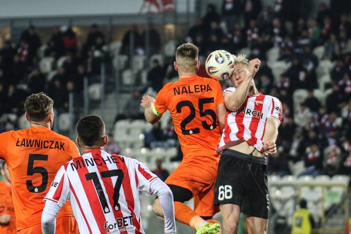 Football. PKO BP Ekstraklasa. Cracovia - KGHM Zaglebie Lubin. 03.11.2025