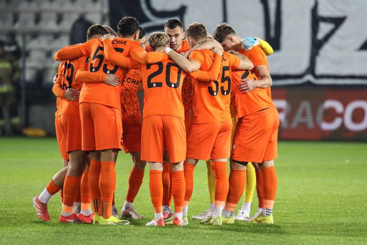 Football. PKO BP Ekstraklasa. Cracovia - KGHM Zaglebie Lubin. 03.11.2025