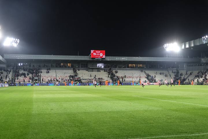 Football. PKO BP Ekstraklasa. Cracovia - KGHM Zaglebie Lubin. 03.11.2025