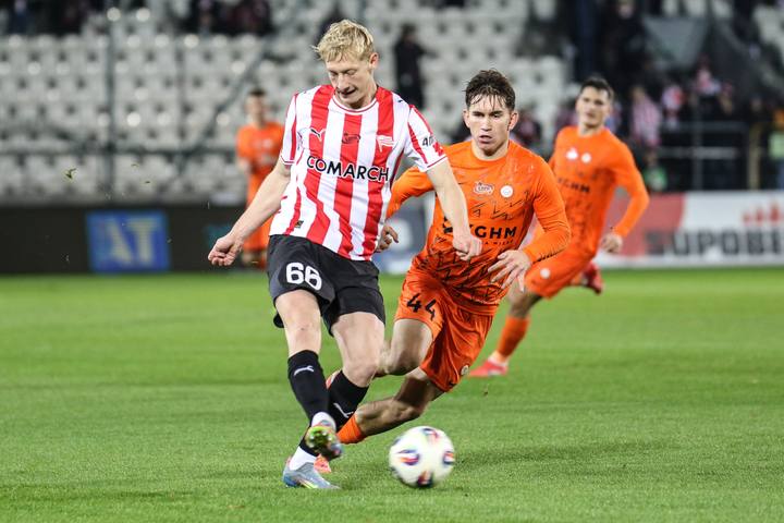 Football. PKO BP Ekstraklasa. Cracovia - KGHM Zaglebie Lubin. 03.11.2025