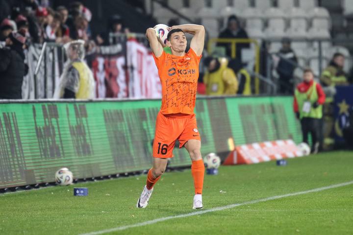 Football. PKO BP Ekstraklasa. Cracovia - KGHM Zaglebie Lubin. 03.11.2025