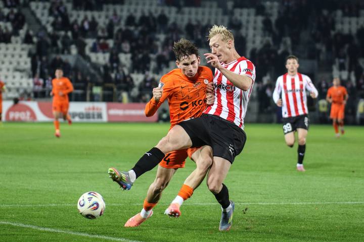 Football. PKO BP Ekstraklasa. Cracovia - KGHM Zaglebie Lubin. 03.11.2025