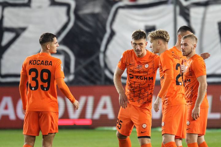 Football. PKO BP Ekstraklasa. Cracovia - KGHM Zaglebie Lubin. 03.11.2025