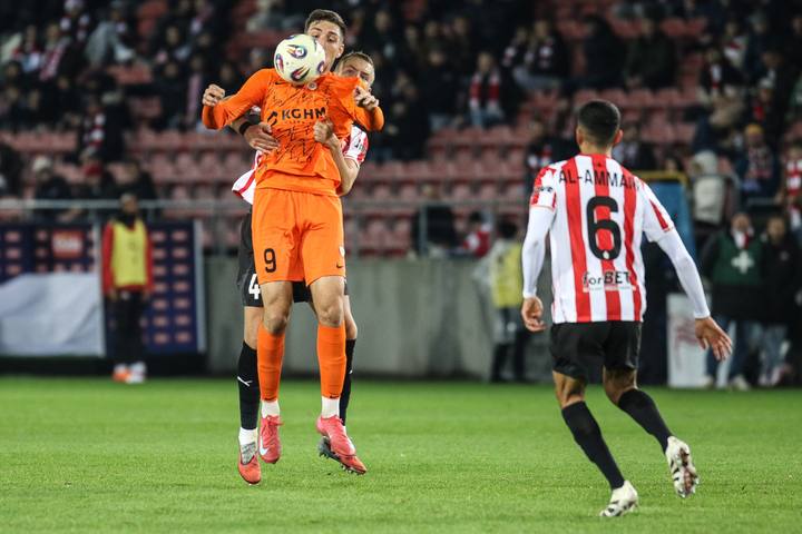 Football. PKO BP Ekstraklasa. Cracovia - KGHM Zaglebie Lubin. 03.11.2025