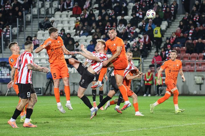 Football. PKO BP Ekstraklasa. Cracovia - KGHM Zaglebie Lubin. 03.11.2025