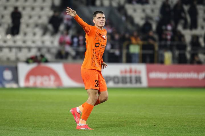 Football. PKO BP Ekstraklasa. Cracovia - KGHM Zaglebie Lubin. 03.11.2025