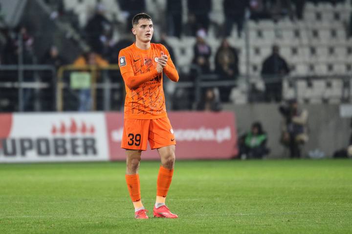 Football. PKO BP Ekstraklasa. Cracovia - KGHM Zaglebie Lubin. 03.11.2025