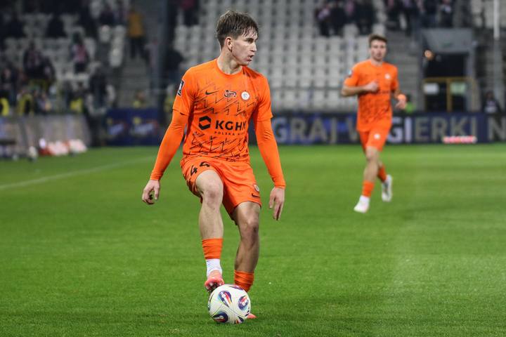 Football. PKO BP Ekstraklasa. Cracovia - KGHM Zaglebie Lubin. 03.11.2025