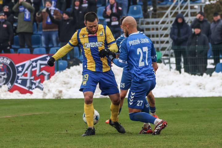 Football. Betclic III Liga. Pogon Sokol Lubaczow - Avia Swidnik. 22.11.2025