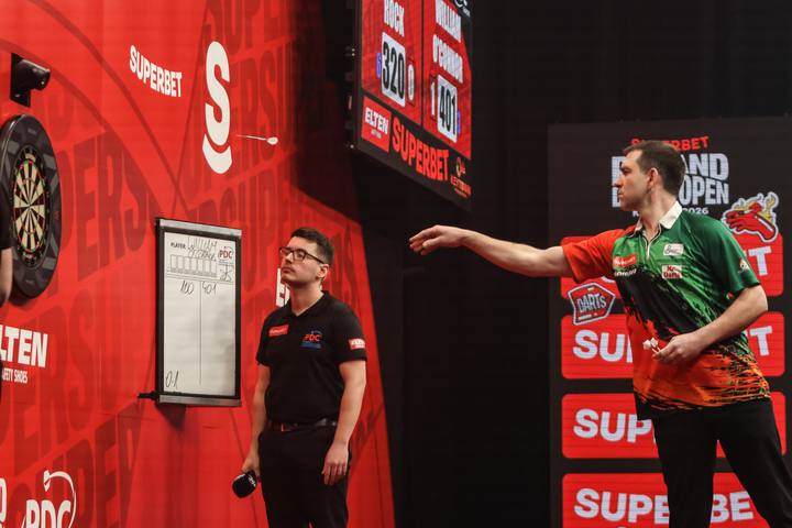 Dart. SUPERBET Poland Darts Open. Stage 2. 21.02.2026